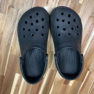Kids Black Crocs